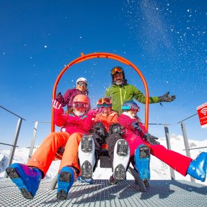 Points photos sur le domaine skiable de Valmorel