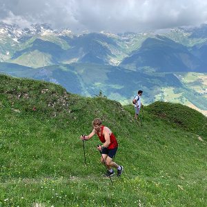 Trail à Valmorel Savoie