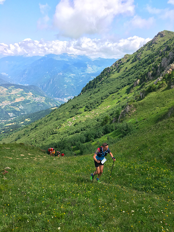 Trail à Valmorel Savoie