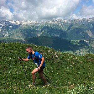 Trail à Valmorel Savoie