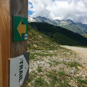 Trail à Valmorel Savoie