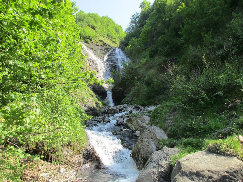 Les cascades de Valmorel