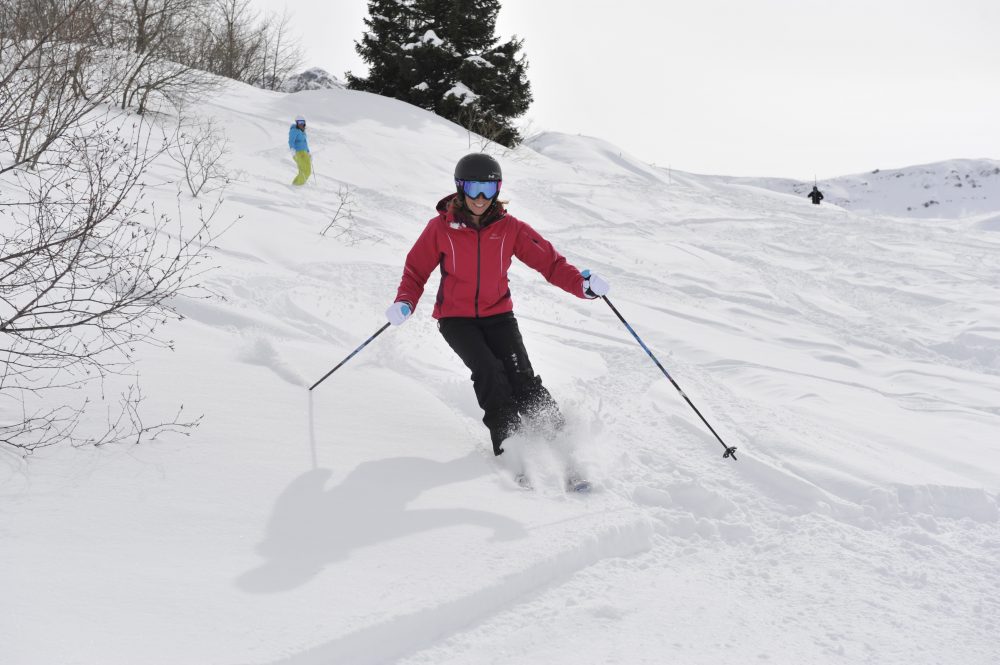 Ski freeride à Valmorel