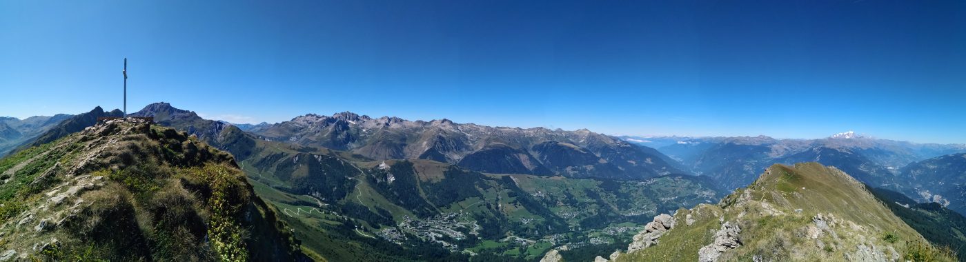 Panorama sommet Crève-Tête