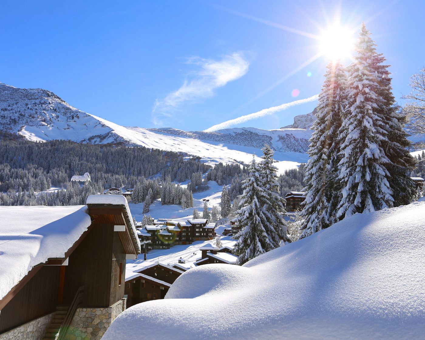 Valmorel en hiver