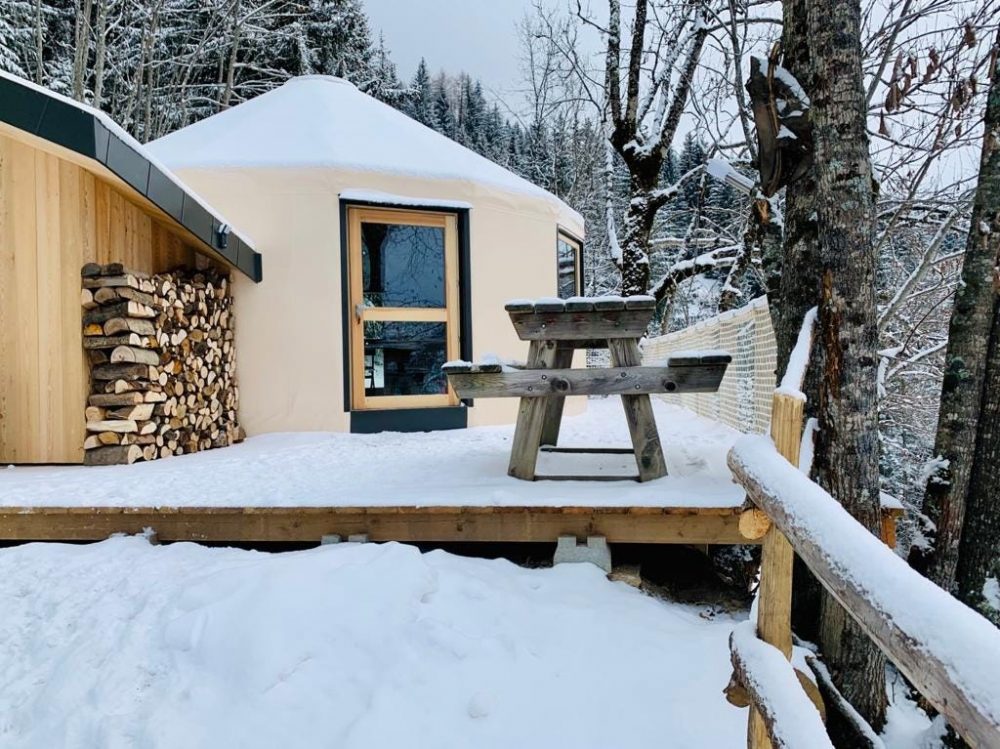 activité insolite hiver valmorel nouveauté yourte