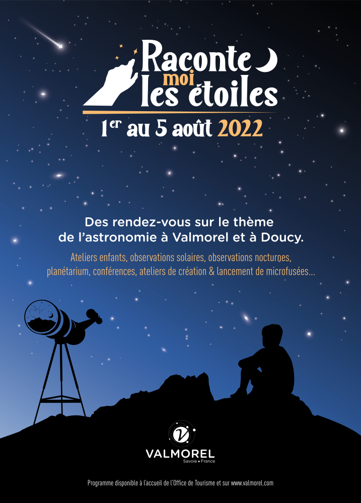 événements été 2022 valmorel - raconte moi les étoiles