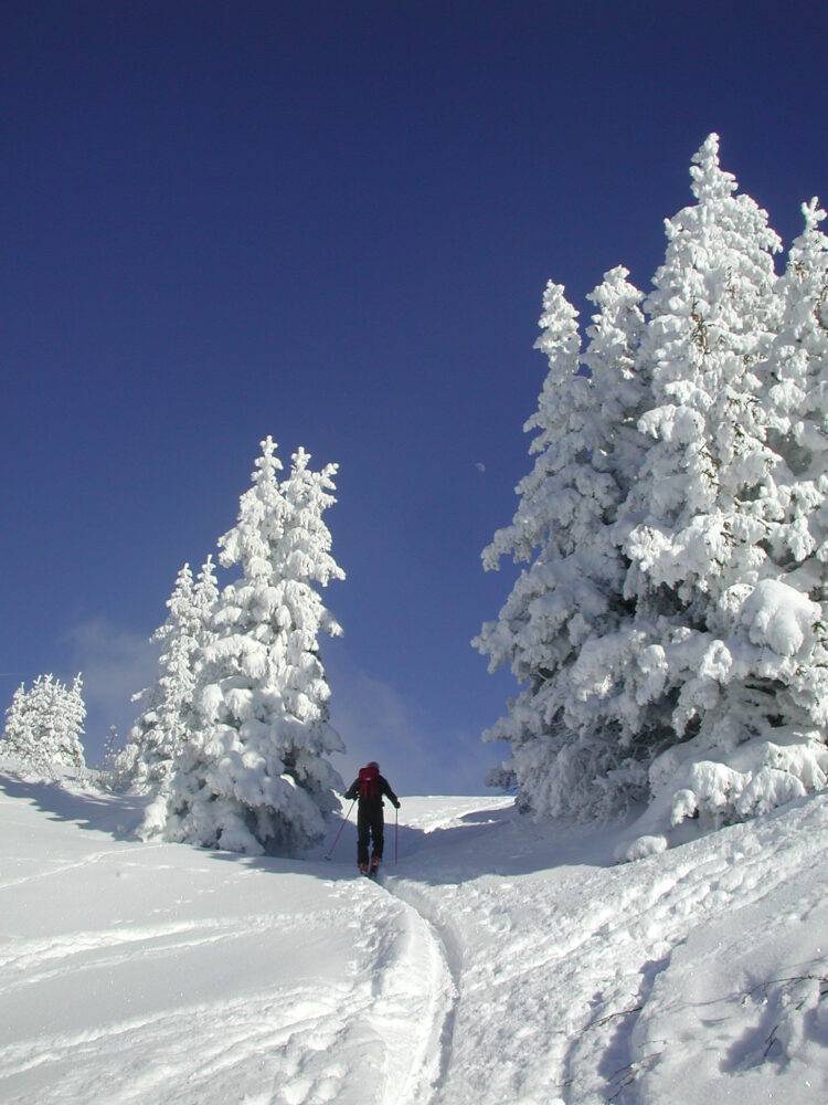 ski de randonnée valmorel