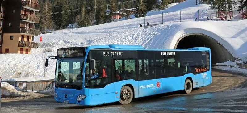 valmobus navettes valmorel hiver