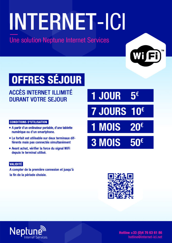 Tarif wifi valmorel