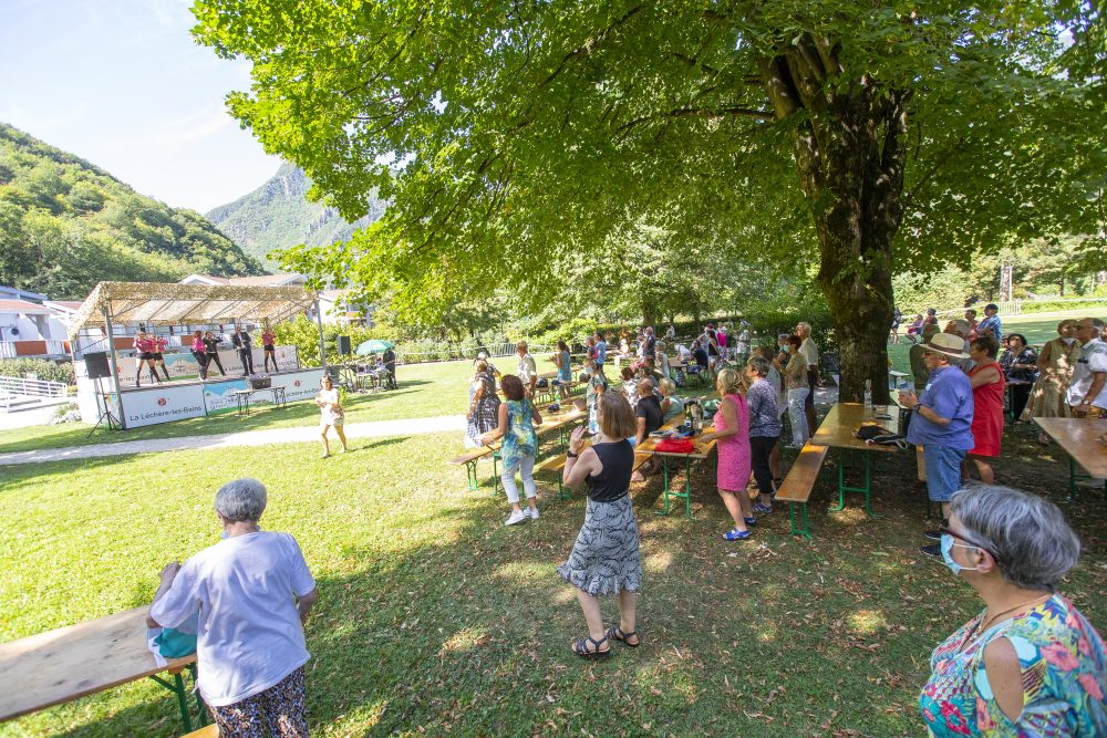 fête du parc la léchère les bains