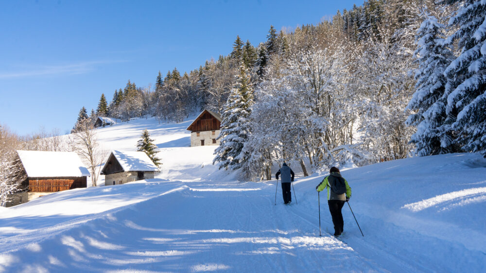 Ski de fond valmorel