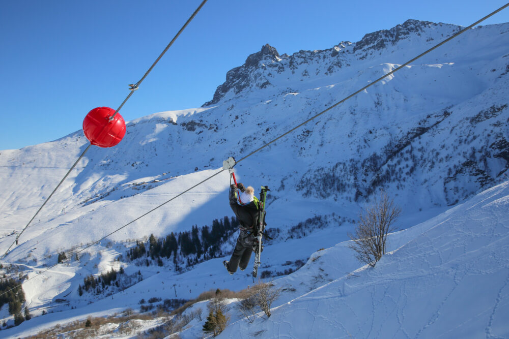 Valmorel tyrolienne ®office de tourisme Valmorel 2