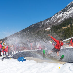 Valmorel fete de fin de saison 2023 Waterslide BD ©office de tourisme Valmorel 2