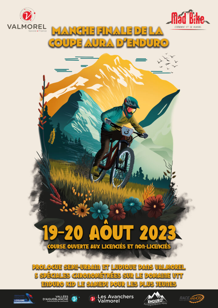 Affiche A3 2023 Mad Bike
